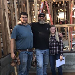 Roscoe Inc. General Contractors San Francisco Bay Area Custom Builders Owner Brant Roscoe and Family Graham and Haley